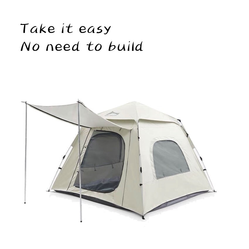 3 인용 업그레이드 초경량 텐트 실버 코팅 폴리 에스터 야외 캠핑, 방수 여행 배낭 3.15kg